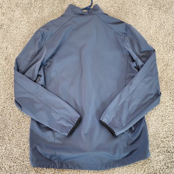 Port Authority Amazon Fulfillment Employee Jacket Unisex Sz Large Blue Full Zip - Picture 2 of 8